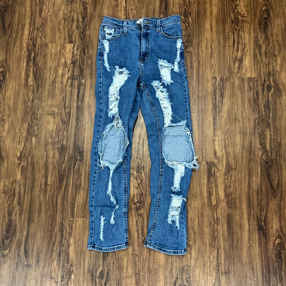 Vibrant MIU Boyfriend Jeans